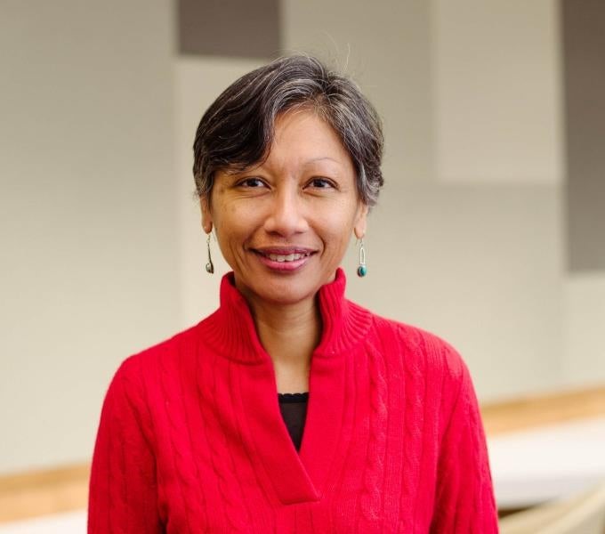Headshot of Shanti Gamper-Rabindran.