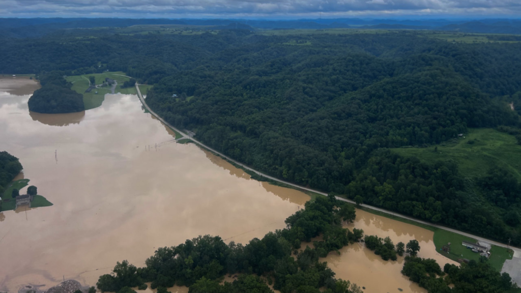 Flooding in Kentucky.